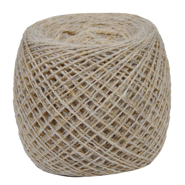 Przędza półwełniana merynosowa 10/2 nr.166 szaro-beżowy 100g/500m TM Yaroslav